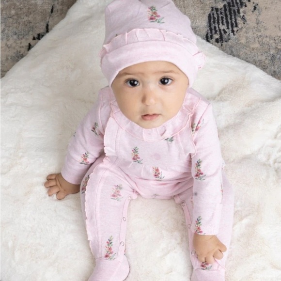 The Elk, 100% Organic Cotton Sleep, Pink, NWTS. Size 6 months - Picture 1 of 9